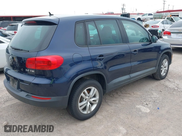 2012 Volkswagen Tiguan SEL with VIN WVGAV7AX5CW564542, listed as a IAAI auction lot 42191695 with 129,254 mi miles and . Bid and sale history available at DreamBid. Image 4.