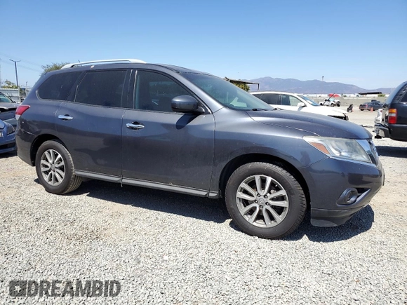 2014 Nissan Pathfinder Platinum with VIN 5N1AR2MN3EC634111, listed as a Copart auction lot 63474745 with 166,393 mi miles and Clean title. Bid and sale history available at DreamBid. Image 4.