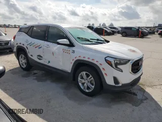 2019 GMC Terrain SLE with VIN 3GKALMEV6KL211365, listed as a Copart auction lot 55072615 with Not Provided miles and Non Repairable. Bid and sale history available at DreamBid. Image 4.