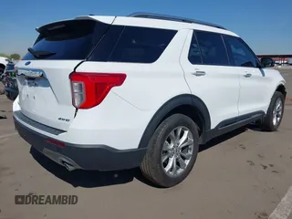 2023 Ford Explorer Limited with VIN 1FMSK8FH8PGA07659, listed as a IAAI auction lot 41866856 with Not Provided miles. Bid and sale history available at carsss.com. Image 4.
