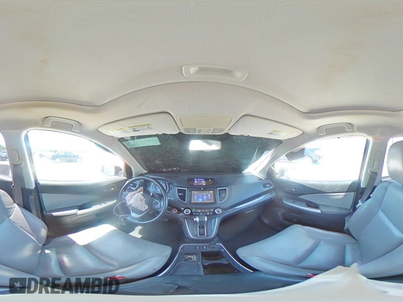 2015 Honda CR-V EX-L with VIN 2HKRM3H76FH517040, listed as a Copart auction lot 51932775 with 227,198 mi miles and Salvage Title. Bid and sale history available at DreamBid. Image 14.