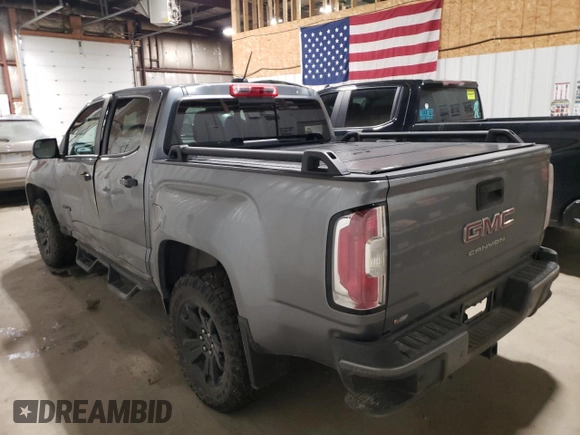 2022 GMC Canyon 4WD AT4 w/Cloth with VIN 1GTG6FENXN1125111, listed as a Copart auction lot 84546814 with 21,267 mi miles and Salvage Title. Bid and sale history available at carsss.com. Image 2.
