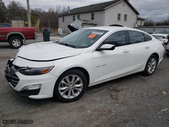 2020 Chevrolet Malibu LT with VIN 1G1ZD5ST3LF062681, listed as a Copart auction lot 49554305 with 72,999 mi miles and Salvage Title. Bid and sale history available at carsss.com. Image 1.