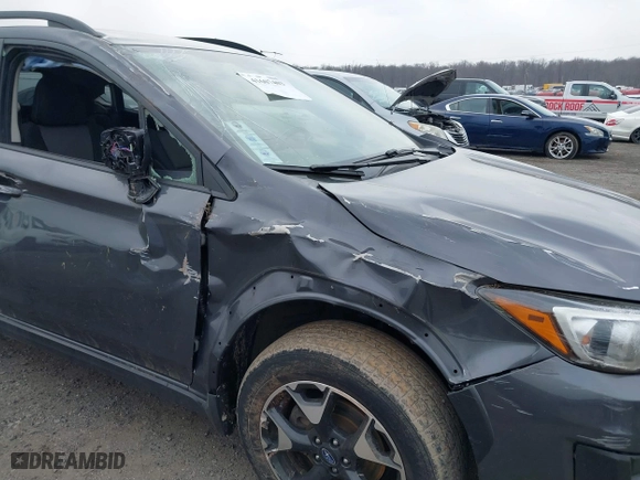 2020 Subaru Crosstrek Premium with VIN JF2GTAPC5L8272465, listed as a IAAI auction lot 41607403 with 48,772 mi miles. Bid and sale history available at carsss.com. Image 6.
