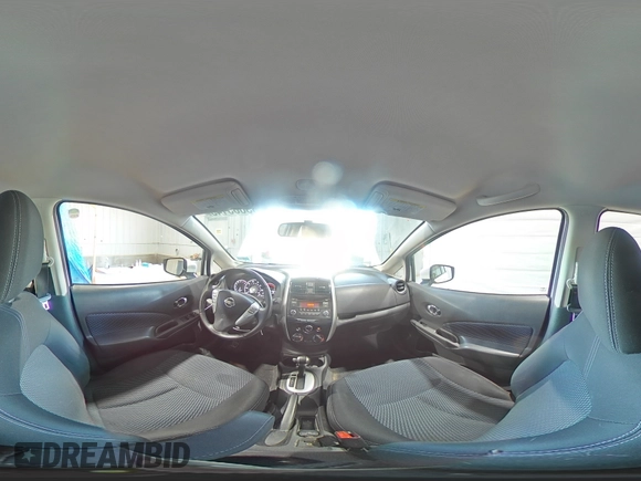2015 Nissan Note SV with VIN 3N1CE2CP1FL448281, listed as a Copart auction lot 55665145 with 81,934 mi miles and Salvage title. Bid and sale history available at DreamBid. Image 14.