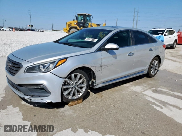 2016 Hyundai Sonata Sport with VIN 5NPE34AF2GH306587, listed as a Copart auction lot 50207365 with 94,373 mi miles and Clean Title. Bid and sale history available at DreamBid. Image 1.