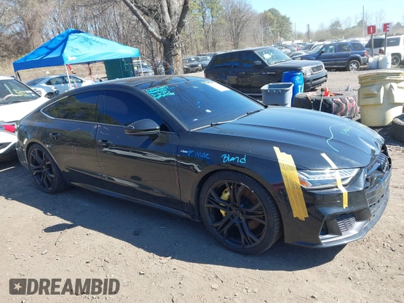 2019 Audi A7 Prestige with VIN WAUV2AF27KN028931, listed as a IAAI auction lot 42042526 with 50,581 mi miles and . Bid and sale history available at DreamBid. Image 13.