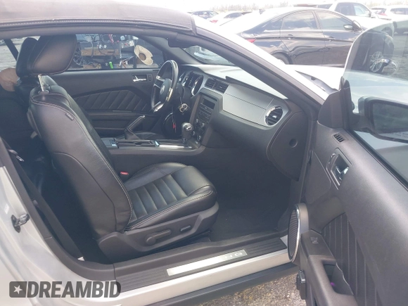 2010 Ford Mustang V6 with VIN 1ZVBP8EN3A5149995, listed as a IAAI auction lot 41941438 with 83,968 mi miles and . Bid and sale history available at DreamBid. Image 5.