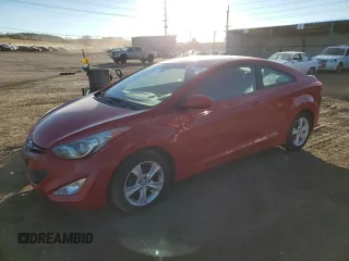 2013 Hyundai Elantra Coupe GS with VIN KMHDH6AE1DU000624, listed as a Copart auction lot 86875714 with 120,033 mi miles and Non Repairable. Bid and sale history available at carsss.com. Image 1.