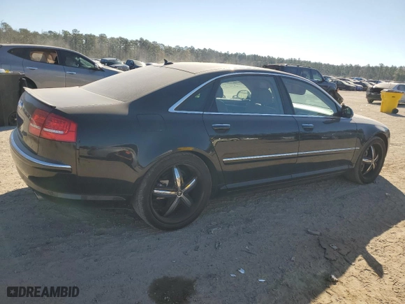 2008 Audi A8 L 4.2L with VIN WAUMV94EX8N000984, listed as a Copart auction lot 88282785 with 184,295 mi miles and Clean Title. Bid and sale history available at carsss.com. Image 3.