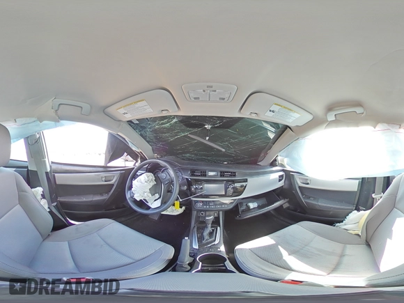 2016 Toyota Corolla L with VIN 5YFBURHE1GP431111, listed as a Copart auction lot 53712075 with 34,534 mi miles and Salvage Title. Bid and sale history available at DreamBid. Image 12.