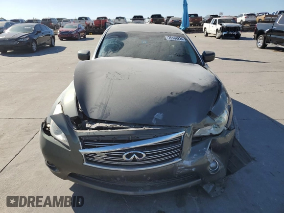 2013 Infiniti M37 with VIN JN1BY1AP0DM513091, listed as a Copart auction lot 76168224 with 140,523 mi miles and Salvage Title. Bid and sale history available at carsss.com. Image 5.