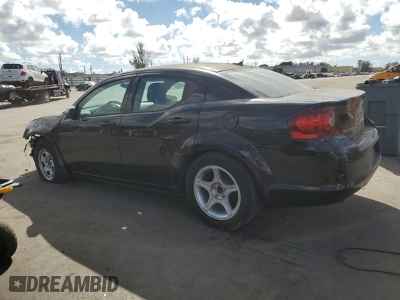 2012 Dodge Avenger SXT Plus with VIN 1C3CDZEG1CN133731, listed as a Copart auction lot 44791805 with 95,854 mi miles and Clean Title. Bid and sale history available at carsss.com. Image 2.