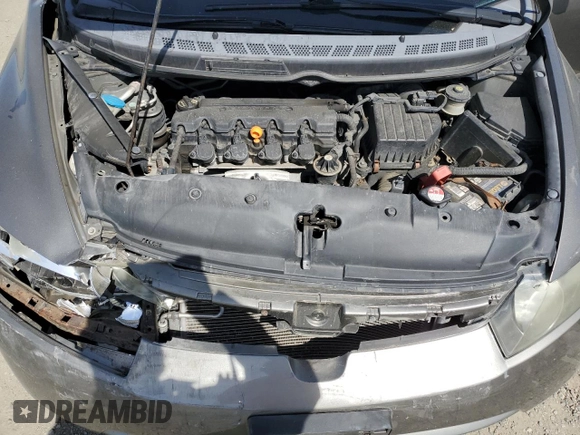 2008 Honda Civic LX with VIN 2HGFA16518H318976, listed as a Copart auction lot 55897095 with 183,864 mi miles and Salvage Title. Bid and sale history available at DreamBid. Image 11.