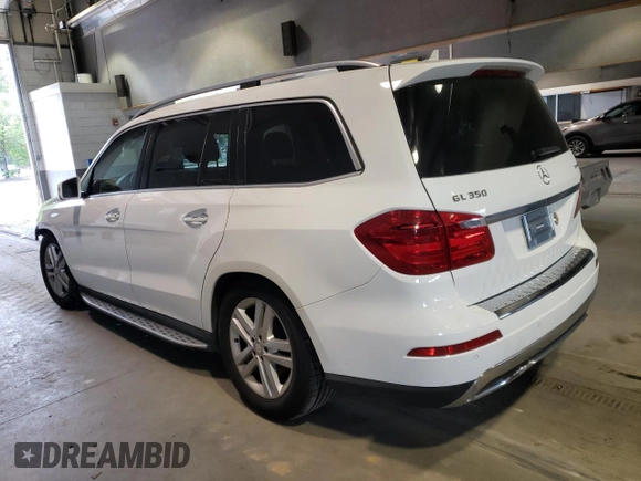 2015 Mercedes-Benz GL-Class GL 350 BlueTEC with VIN 4JGDF2EE7FA454521, listed as a Copart auction lot 49517673 with 109,620 mi miles. Bid and sale history available at carsss.com. Image 2.