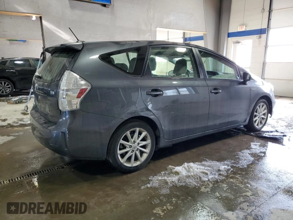 2012 Toyota Prius Two with VIN JTDZN3EU5C3108994, listed as a Copart auction lot 41697685 with 108,291 mi miles and Salvage Title. Bid and sale history available at DreamBid. Image 3.