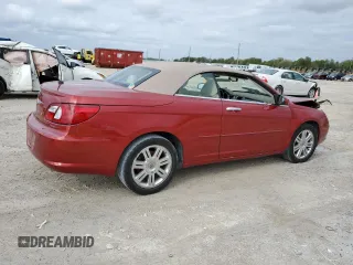 2008 Chrysler Sebring Limited with VIN 1C3LC65M98N634669, listed as a Copart auction lot 48440025 with 87,629 mi miles and Salvage Title. Bid and sale history available at DreamBid. Image 3.