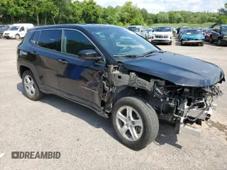 2023 Jeep Compass Sport с VIN 3C4NJDAN8PT511036, выставлен на аукционе Copart как лот 61791925 с пробегом 11 931 миль миль и Списание • Salvage title. История ставок и продаж доступна на DreamBid. Изображение 4.
