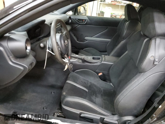 2023 Toyota GR86 Premium with VIN JF1ZNBF11P8760055, listed as a Copart auction lot 79257594 with 10,603 mi miles and Salvage Title. Bid and sale history available at carsss.com. Image 7.