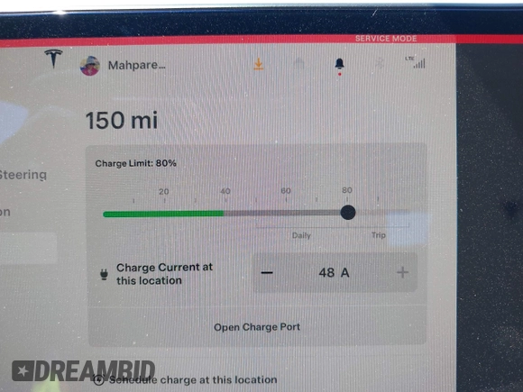 2023 Tesla Model S with VIN 5YJSA1E51PF499919, listed as a IAAI auction lot 42459166 with 6,612 mi miles and . Bid and sale history available at DreamBid. Image 18.