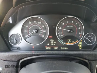 2014 BMW 3 Series 335i with VIN WBA3A9C50EF478734, listed as a Copart auction lot 83449634 with 107,723 mi miles and Salvage Title. Bid and sale history available at carsss.com. Image 9.