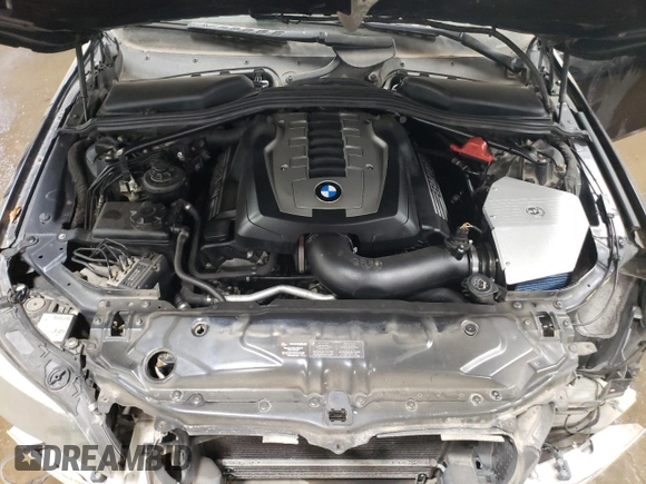 2008 BMW 5 Series 550i with VIN WBANW53598CT53367, listed as a Copart auction lot 43763995 with 178,034 mi miles and Salvage Title. Bid and sale history available at carsss.com. Image 11.