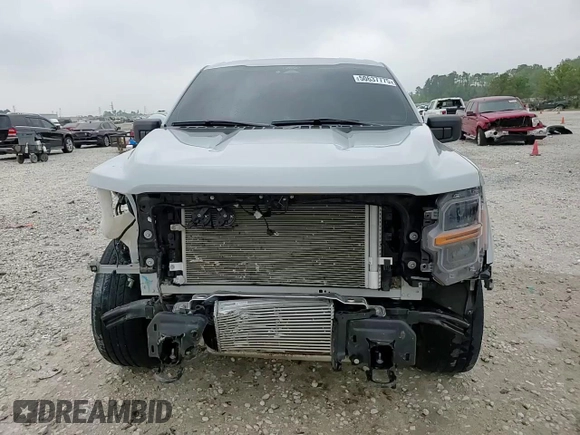 2024 Ford F-150 STX with VIN 1FTEW2LP6RKE60841, listed as a Copart auction lot 50637775 with 21,134 mi miles and Salvage Title. Bid and sale history available at carsss.com. Image 14.