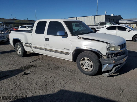 2000 Chevrolet Silverado 1500 LS with VIN 2GCEC19T6Y1182951, listed as a Copart auction lot 50234185 with 353,636 mi miles and Salvage Title. Bid and sale history available at carsss.com. Image 4.