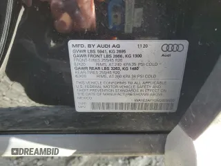 2021 Audi Q5 Premium Plus with VIN WA1E2AFY0M2029330, listed as a Copart auction lot 44717585 with 0 mi miles and Salvage Title. Bid and sale history available at carsss.com. Image 13.