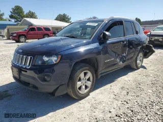 2016 Jeep Compass Sport with VIN 1C4NJCBA1GD785092, listed as a Copart auction lot 50059665 with 142,434 mi miles and Salvage Title. Bid and sale history available at carsss.com. Image 1.