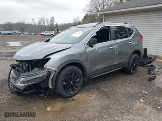 2017 Nissan Rogue SL with VIN 5N1AT2MV8HC802900, listed as a IAAI auction lot 42021254 with 109,025 mi miles. Bid and sale history available at carsss.com. Image 2.