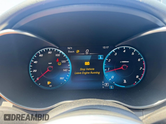 2021 Mercedes-Benz C 300 with VIN W1KWF8EB7MR635595, listed as a Copart auction lot 62626935 with 59,432 mi miles and Clean title. Bid and sale history available at DreamBid. Image 8.