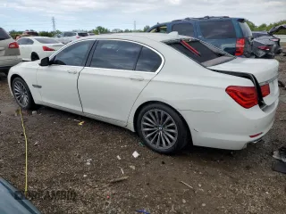 2012 BMW 7 Series 750Li с VIN WBAKB8C55CC962772, выставлен на аукционе Copart как лот 57621525 с пробегом 127 259 миль миль и Списание • Salvage title. История ставок и продаж доступна на DreamBid. Изображение 2.