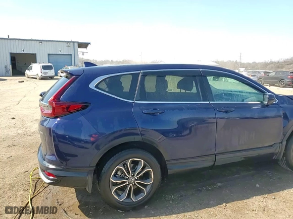 2020 Honda CR-V EX-L with VIN 5J6RW2H87LA011551, listed as a Copart auction lot 48829545 with 29,341 mi miles and Salvage Title. Bid and sale history available at carsss.com. Image 14.