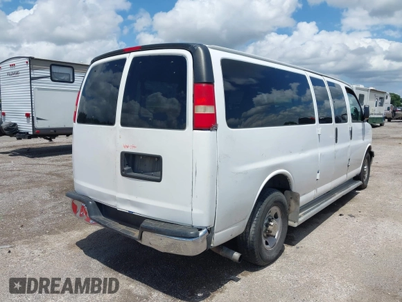 2011 Chevrolet Express Passenger 1LT с VIN 1GAZG1FG1B1134583, выставлен на аукционе IAAI как лот 42298615 с пробегом 348 107 миль миль и . История ставок и продаж доступна на DreamBid. Изображение 4.