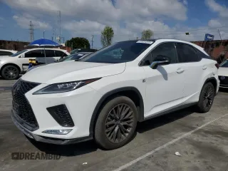 2020 Lexus RX 350 F Sport Performance with VIN 2T2YZMDA4LC234425, listed as a Copart auction lot 50831835 with 20,083 mi miles and Salvage title. Bid and sale history available at DreamBid. Image 1.