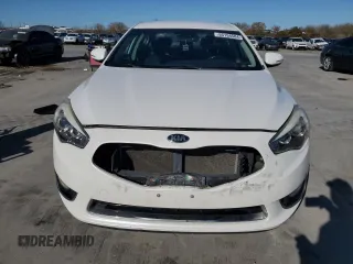 2016 Kia Cadenza Premium with VIN KNALN4D72G5216455, listed as a Copart auction lot 85194584 with 105,881 mi miles and Salvage Title. Bid and sale history available at carsss.com. Image 5.