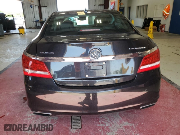 2014 Buick LaCrosse Leather with VIN 1G4GB5G32EF253276, listed as a Copart auction lot 61635095 with 85,659 mi miles and Salvage title. Bid and sale history available at DreamBid. Image 6.