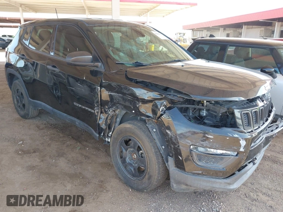 2018 Jeep Compass Sport с VIN 3C4NJCABXJT368260, выставлен на аукционе IAAI как лот 42507535 с пробегом 80 671 миль миль и . История ставок и продаж доступна на DreamBid. Изображение 1.