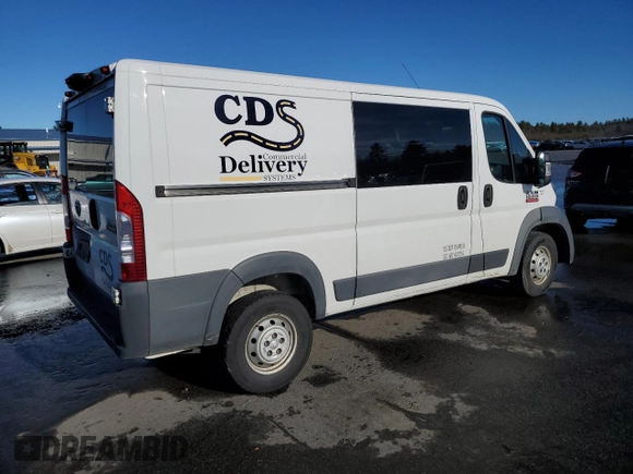 2018 Ram ProMaster Cargo with VIN 3C6TRVAG6JE146737, listed as a Copart auction lot 85347724 with 200,594 mi miles and Salvage Title. Bid and sale history available at DreamBid. Image 3.