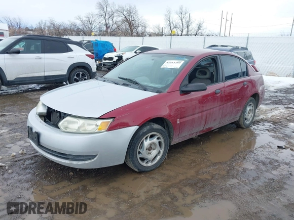 2005 Saturn ION ION 1 with VIN 1G8AG52F55Z121487, listed as a IAAI auction lot 41613280 with Not Provided miles and . Bid and sale history available at carsss.com. Image 2.
