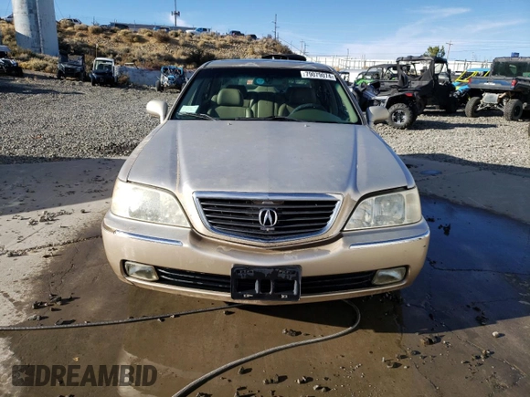 2000 Acura RL with VIN JH4KA9656YC014653, listed as a Copart auction lot 79079074 with 174,392 mi miles and Salvage Title. Bid and sale history available at carsss.com. Image 5.