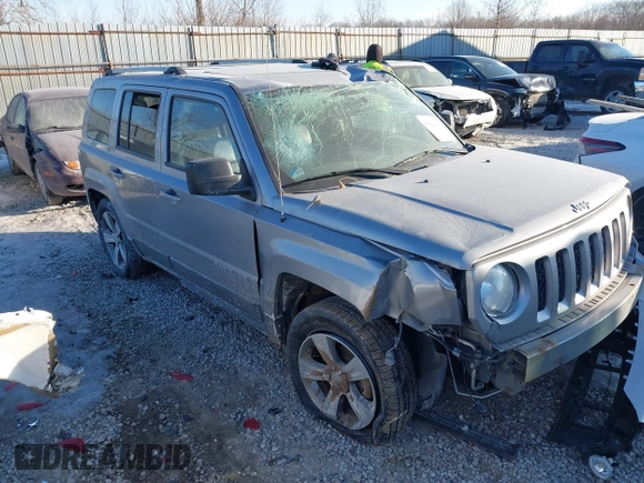2016 Jeep Patriot Latitude with VIN 1C4NJRFB2GD647292, listed as a IAAI auction lot 41423443 with 88,905 mi miles and . Bid and sale history available at carsss.com. Image 12.
