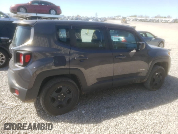 2020 Jeep Renegade Jeepster with VIN ZACNJBAB2LPL47422, listed as a Copart auction lot 53152315 with 24,682 mi miles and Salvage title. Bid and sale history available at DreamBid. Image 3.