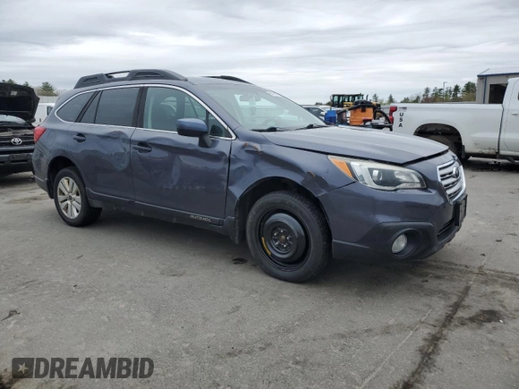 2017 Subaru Outback Premium with VIN 4S4BSACC2H3294702, listed as a Copart auction lot 55891975 with 221,478 mi miles and Clean Title. Bid and sale history available at DreamBid. Image 4.