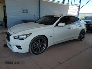 2018 Infiniti Q50 Sport z VIN JN1EV7AP6JM358552, wystawiony jako Copart lot #56600095 z przebiegiem 72 318 mil mil oraz Szkoda całkowita • Salvage title. Historia ofert i sprzedaży dostępna na DreamBid. Obrazek 1.