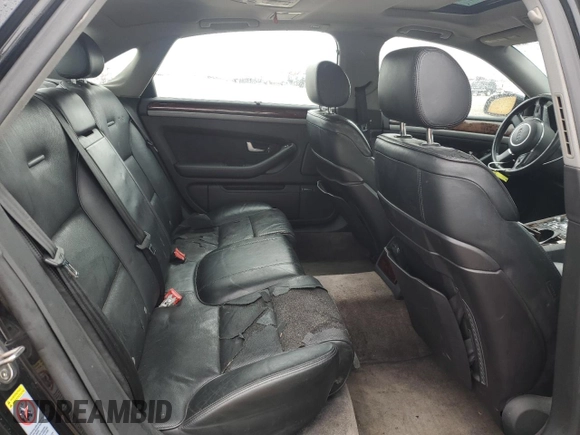 2004 Audi A8 с VIN WAUML44E84N009234, выставлен на аукционе Copart как лот 57684295 с пробегом 162 192 миль миль и Списание • Salvage title. История ставок и продаж доступна на DreamBid. Изображение 10.