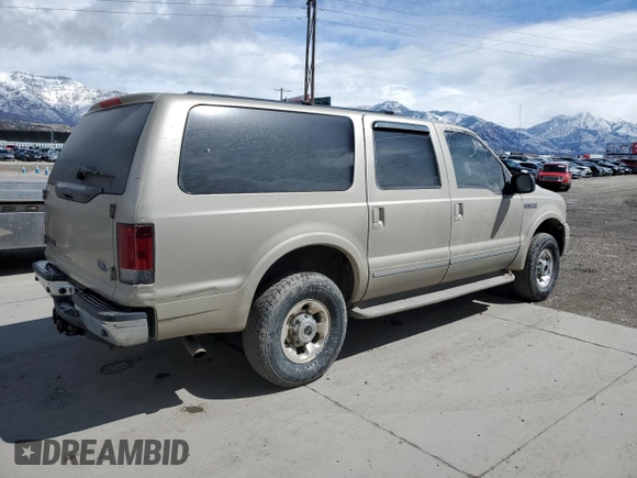 2005 Ford Excursion Limited с VIN 1FMNU43S05ED48269, выставлен на аукционе Copart как лот 50412835 с пробегом 200 920 миль миль и Чистый • Clean title. История ставок и продаж доступна на DreamBid. Изображение 3.