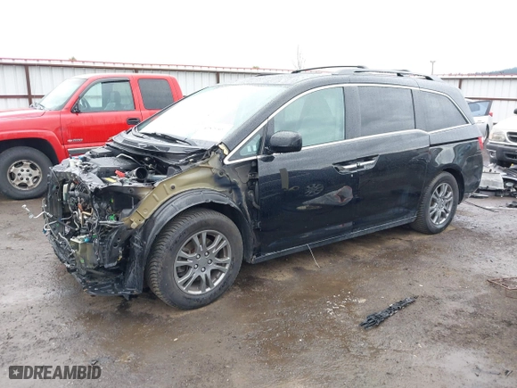 2013 Honda Odyssey EX-L with VIN 5FNRL5H69DB067983, listed as a IAAI auction lot 41879405 with 70,925 mi miles. Bid and sale history available at carsss.com. Image 18.