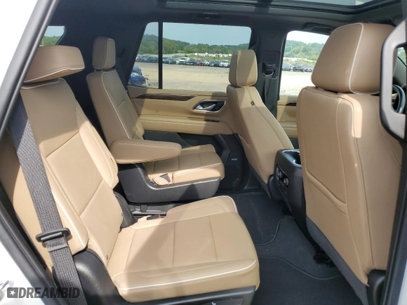 2022 Chevrolet Tahoe Premier with VIN 1GNSKSKD4NR259955, listed as a Copart auction lot 67458224 with 25,050 mi miles and Salvage Title. Bid and sale history available at carsss.com. Image 10.